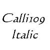 Thumbnail Calli109 Italic Thumbnail Calli109 Italic