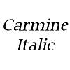 Thumbnail Carmine Italic