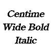 Thumbnail CentimeWide BoldItalic
