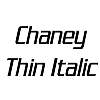 Thumbnail ChaneyThin Italic