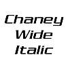 Thumbnail ChaneyWide Italic