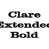 Thumbnail ClareExtended Bold