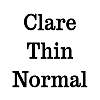 Thumbnail ClareThin Normal