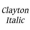 Thumbnail Clayton Italic