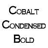 Thumbnail CobaltCondensed Bold Thumbnail CobaltCondensed Bold