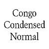 Thumbnail CongoCondensed Normal Thumbnail CongoCondensed Normal
