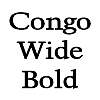 Thumbnail CongoWide Bold Thumbnail CongoWide Bold
