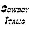 Thumbnail Cowboy Italic