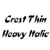 Thumbnail CrestThinHeavy Italic