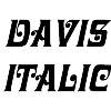 Thumbnail Davis Italic