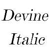 Thumbnail Devine  Italic