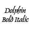 Thumbnail Dolphin BoldItalic