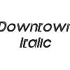 Thumbnail Downtown Italic Thumbnail Downtown Italic