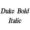 Thumbnail Duke BoldItalic Thumbnail Duke BoldItalic