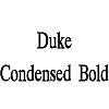 Thumbnail DukeCondensed Bold Thumbnail DukeCondensed Bold