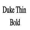 Thumbnail DukeThin Bold Thumbnail DukeThin Bold