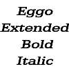 Thumbnail EggoExtended BoldItalic Thumbnail EggoExtended BoldItalic