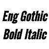 Thumbnail EngGothic  BoldItalic