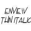 Thumbnail EnviewThin Italic