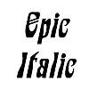 Thumbnail Epic Italic
