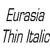 Thumbnail EurasiaThin Italic Thumbnail EurasiaThin Italic