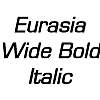 Thumbnail EurasiaWide BoldItalic Thumbnail EurasiaWide BoldItalic