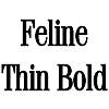 Thumbnail FelineThin Bold
