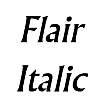 Thumbnail Flair Italic