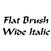 Thumbnail FlatBrushWide Italic Thumbnail FlatBrushWide Italic