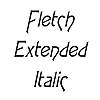 Thumbnail FletchExtended Italic Thumbnail FletchExtended Italic
