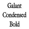 Thumbnail GalantCondensed Bold Thumbnail GalantCondensed Bold