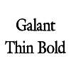 Thumbnail GalantThin Bold Thumbnail GalantThin Bold