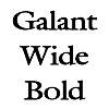 Thumbnail GalantWide Bold Thumbnail GalantWide Bold
