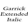 Thumbnail GarrickExtended Italic