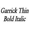 Thumbnail GarrickThin BoldItalic