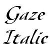 Thumbnail Gaze Italic