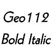 Thumbnail Geo112 BoldItalic