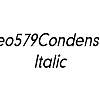 Thumbnail Geo579Condensed Italic