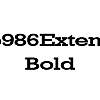 Thumbnail Geo986Extended Bold