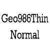 Thumbnail Geo986Thin Normal