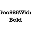 Thumbnail Geo986Wide Bold