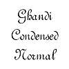 Thumbnail GhandiCondensed Normal