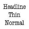 Thumbnail HeadlineThin Normal