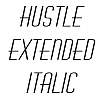 Thumbnail HustleExtended Italic