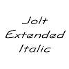 Thumbnail JoltExtended Italic