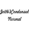Thumbnail Jott43Condensed Normal