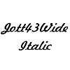 Thumbnail Jott43Wide Italic