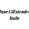 Thumbnail June15Extended Italic