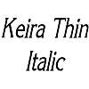 Thumbnail KeiraThin Italic