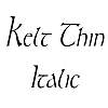 Thumbnail KeltThin Italic